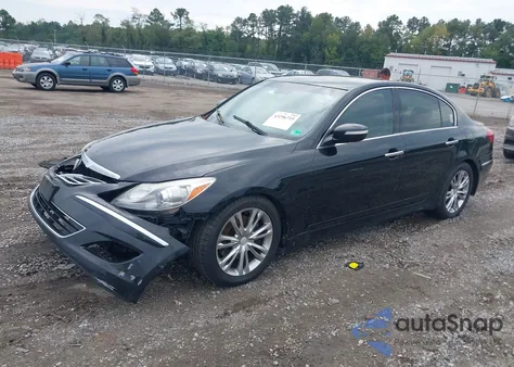 2012 Hyundai Genesis 3.8L from USA, damaged, VIN KMHGC4DD5CU161432